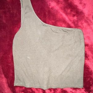 Asymmetrical tank top